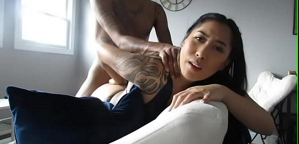  hot filipina sucks and fucks black guy good